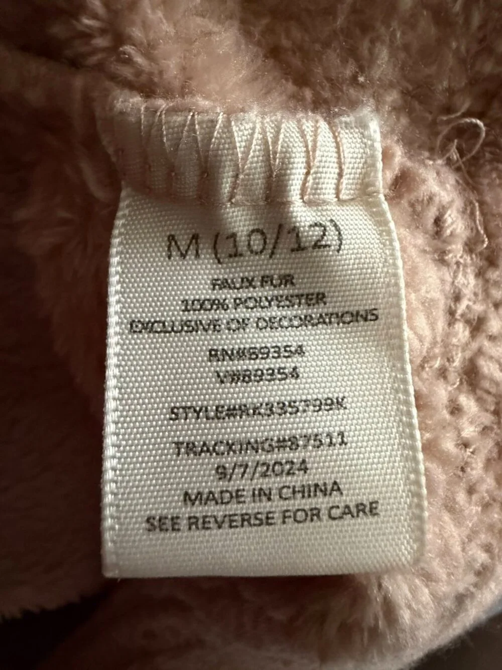 No Comment hoodie for girls featuring a city size 10-12